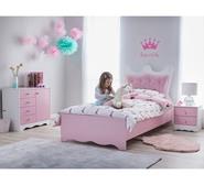 Amirah Single Bed Pink
