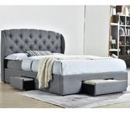 Otter Queen Storage Bed Grey