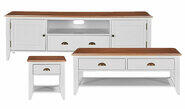 Torkay 3 Piece Deluxe Living Set Brown