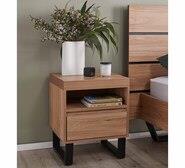 Bridge Bedside Table Brown