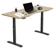 Ergo 150Cm Standing Desk Brown