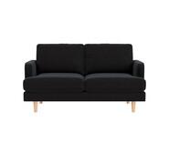 Brighton 2 Seater Sofa Black