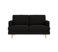 Brighton 2 Seater Sofa Black