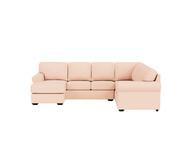 Hampton 6 Seater Modular With Left Chaise Pink