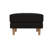 Brighton Ottoman Black