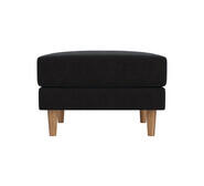 Brighton Ottoman Black