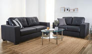 Tivoli 2 & 3 Seater Sofa Set Brown