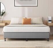 Zicon King Bed Base Grey