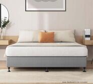 Zicon Queen Bed Base Grey