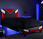 X Rocker Cerberus Gaming Single Bed Red