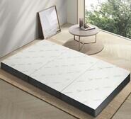 Adler Bamboo Folding Double Mattress Black