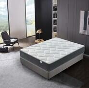 Alonna King Bed Base Grey