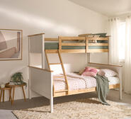 Jordan Triple Bunk Bed White