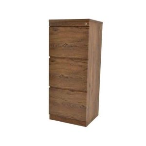 Xylia 3 Drawer Filling Cabinet - Antique Oak