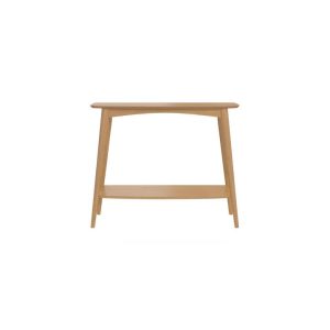 Mia Hall Console Hallway Table with Shelf Scandi Oak