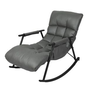 Levede Armchair Adjustable Rocking Leathaire Lounge > Furniture > Living Room > Armchairs Body Curve Fit