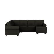 Hampton 6 Seater Modular With Left Chaise Grey