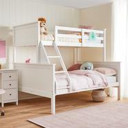 Jordan Triple Bunk Bed White